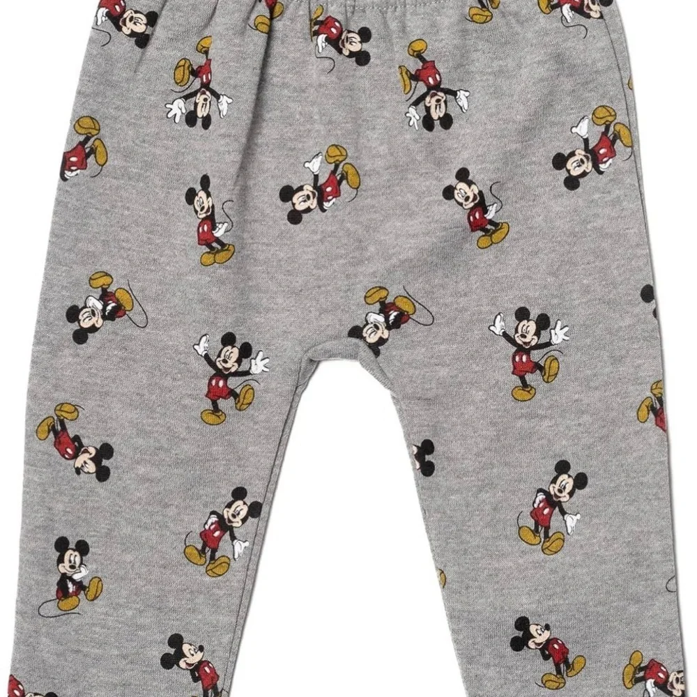 Disney Mickey Mouse Bodysuit Set -‎ Black, Red, and Gray